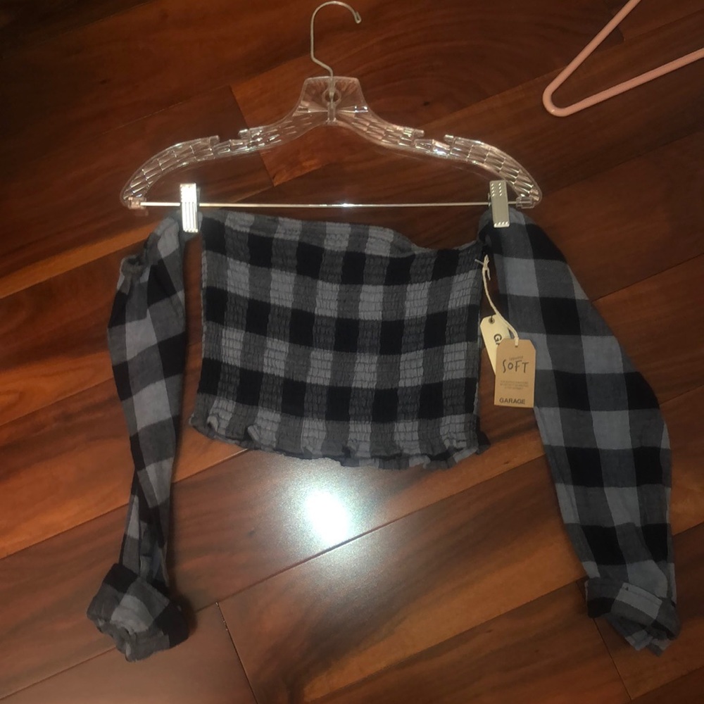 Off the shoulder shirt
